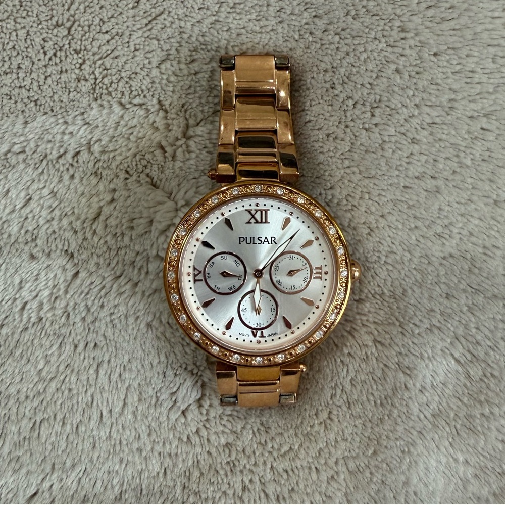 Pulsar Women's Rose Gold Watch